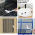 JJUNW 4Pcs (4) Kitchen Scrub Brush, Angle Cleaning Brush, Right Angle Scrub Brush for Sink Household Dish Pot Pan Edge