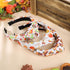 YanJie Thanksgiving Headbands for Women Girls, 3 Pcs Fall Hair Hoop with Turkey, Maple Leaves, Pumpkin Acorn