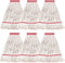 Matthew Cleaning Heavy Duty Mop Head Replacement for General Floor Cleaning, Wet Industrial Blue Cotton Looped End