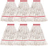 Matthew Cleaning Heavy Duty Mop Head Replacement for General Floor Cleaning, Wet Industrial Blue Cotton Looped End