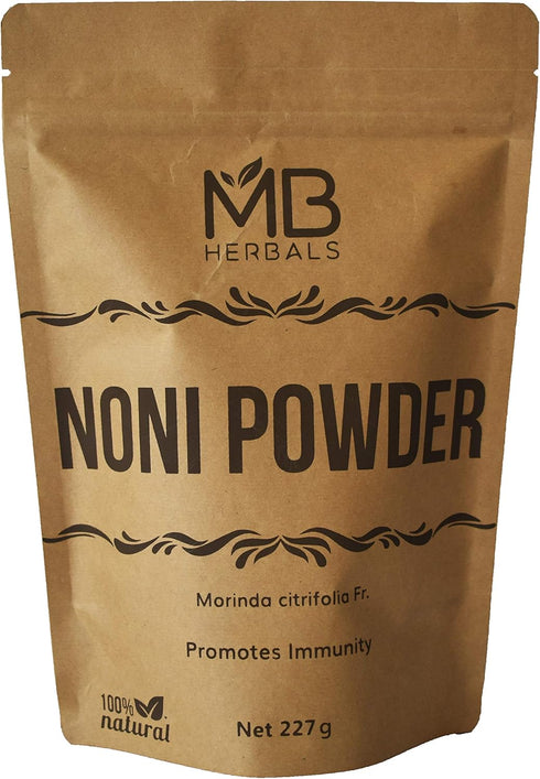 MB Herbals Noni Powder 227 Gram | 8 oz - Abundant Antioxidants and Amino Acids for Immunity