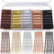 Teenitor 250count Bobby Pins, 2.75inch Large Bobby Pins, Brown Black Blonde Silver for Women Girls, Large Pins for