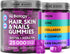Biotin Gummies for Hair, Skin and Nails - Hair Growth Vitamins for
