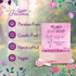 Set 5 5x 5.3 oz FIVONA of Gentle Pink Yoni Herbal Soap Bars Ideal for Feminine Wash and Whole Body Cleanse Infused