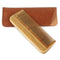 Onedor Handmade 100% Natural Green Sandalwood Comb for Men, Hair and Beard Styling Pocket Comb with Leather Case