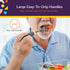 Special Supplies 5-Piece Adaptive Utensils Set, Non-Weighted, Non-Slip Handles for Hand Tremors, Arthritis, Parkinson’s