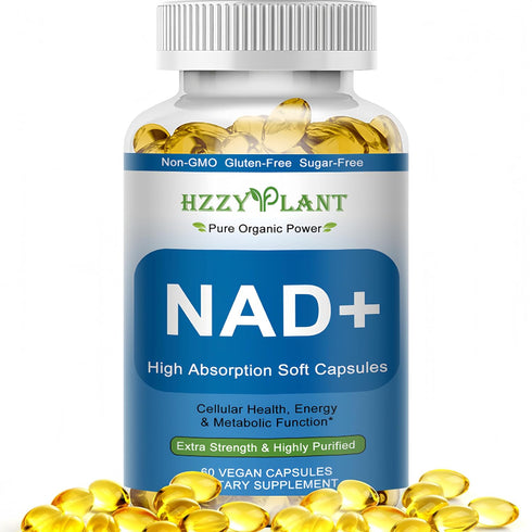 HZZYPLANT NAD+ Supplement, High Absorption NAD Supplements for Women for Cellular Energy Immune