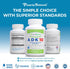 Power By Naturals ADK Vitamin Supplement: High Potency Vitamin A, D3 & K2, 10000 IU for Heart, Immune & Strength, 90