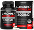 L Arginine L Citrulline Supplement 3000mg - 240 Capsules, Nitric Oxide Pills for Men, Gluten Free, Non-GMO, Vegan