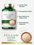 Carlyle Psyllium Husk Capsules | 1600mg | 200 Count | High Potency Fiber Supplement, Non-GMO, Gluten Free