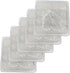 IFENC 40 Count (5 Disposable Hot Towels Lemon Scented Cotton Towelettes, Trays) | Heat or Chill | Oshibori Style