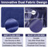 Ice Packs for Injuries, Reusable Gel Cold Pack for Pain Relief, 7”x 11”, Blue for Neck, Shoulder, Ankle, Elbow, Back.