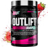 OUTLIFT Amped Max Dosed HIGH STIM Pre Workout Powder, 6G Citrulline, 3.2G Beta Alanine, Strawberry Watermelon (22