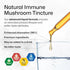 MAUWE HERBS Immune Support Mushroom Supplement 6-in-1 - Organic Liquid Extract Tincture, 4 Fl.Oz.