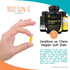Next Gen U Flaxseed Oil w/Omega 3, 6, 9, Cold Pressed Dietary Supplement, 1000 mg, 120 Vegan Softgels