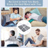 SuzziPad Microwavable Heating Pads for Neck & Shoulder Pain, 7x16 Cramps Relief Heating Pad, Gray