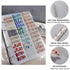 Large Press On Nail Organizer | 10 PCS Clear Empty Storage for Fake Nail Display and Nail Salon Supplies