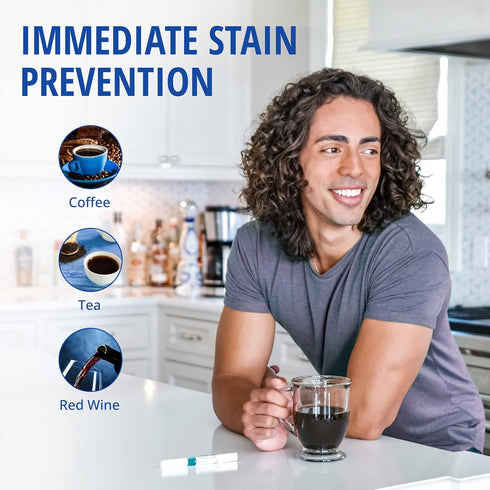 Stain-Out Quick Stick On-The-Go, Effective Teeth Stain Remover, Travel Friendly, Good for 30 Uses