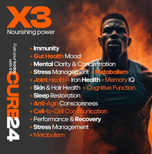 X3 100% Bovine Colostrum Supplement Powder for Humans, Pure Whole Natural Grass Fed Superfood, High IgG, Plus Probiotic