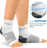 PAPLUS Ankle Brace Compression Socks, 6 Pairs for Men Women, Plantar Fasciitis with Foot Arch Support for Pain Relief