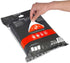 Brabantia PerfectFit Trash Bags, Size M/16 Gal, Thick Plastic Trash Can Liners with Drawstring Handles (40 Bags)