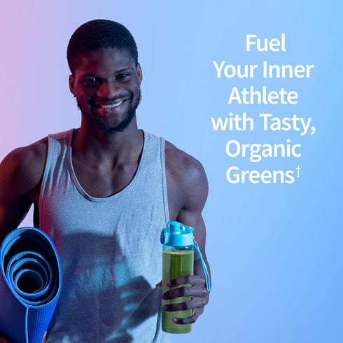 Garden of Life Sport Nutrition Greens Powder - Unflavored Organic Blend for Women & Men, 30 Servings