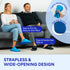 Pack LEONNS Gel Foot Ice Slippers - Provides Hot and Cold Therapy for Foot Pain, Neuropathy Pain Relief for Feet, Gout