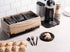 1000 Count Black Silverware Set, 334 Plastic Forks, 333 Spoons, 333 Knives, Medium Weight BPA Free Disposable Cutlery