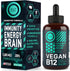 Vegan Vitamin B12 Liquid Drops - Fast-Acting 60 x 5000mcg Methylcobalamin Supplement - Energy, Memory, Mood Support -