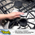 Fresh Large Professional Microfiber Scrub-N-Wipe Sponge Pads, 6-Pack, SILVADUR Odor Control Technology