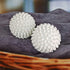 XIEHE 4 Pack Dryer Balls - Non-Toxic Reusable Dryer Balls (White)