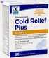 Quality Choice Cold Medicine, Effervescent Cold Relief Plus Orange, Pain Reliever & Fever Reducer, Congestion, Sneezing, Sinus Pressure, Runny Nose, and Head Ache Relief in 20 Count Flavored Tablets