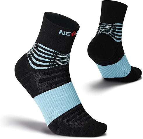 NEENCA Compression Socks, Medical Athletic Socks for Injury Recovery & Pain Relief, 1 Pair