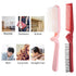 Kare & Kind 4x Foldable Hairbrush and Comb, Pocket-Sized Grooming Tool for Travel, Anti-Static Comb and Brush