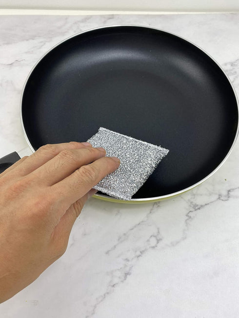 Shuiniba 6 Pieces Non-Scratch Scrub Sponges Pads, Cleaning Scrub Sponge, Dish Wash Sponge, Kitchen Sponge, Multi-Use