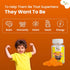 Ved Kids Gummies – Vegan, 30 Chewable Kids Vitamins Gummies, 15 Days Supply, (30 Count, Orange)