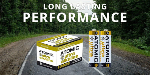 ATOMIC AA Battery 1.5V Ultra Alkaline LR6 AM3, 24 Batteries