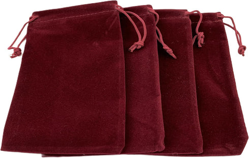 AEAOA Gift Bags, Pack of 25 4.8" X 3.6" Velvet Drawstring Jewelry Pouches for Candy, Pins, Jewelry, Birthday Party