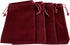 AEAOA Gift Bags, Pack of 25 4.8" X 3.6" Velvet Drawstring Jewelry Pouches for Candy, Pins, Jewelry, Birthday Party