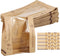 Kandishiex US 100Pcs Bread Bags Paper with Window Brown Paper Bread Packaging Bags