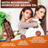 Moroccan Argan Oil Shampoo - Sulfate Free, Anti Frizz Hydrating Thickening Care for Women and Men - Deep Moisturizing Treatment for Color Treated, Curly, Frizzy, Damaged and Dry Hair