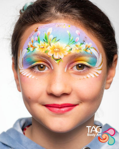 TAG Face and Body Paint - 50g Split Cake (Fairy Floss)