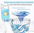 Crazy Clean Toilet Bowl Cleaner, Marine Scent, Easy to Use Toilet Tank Cleaner