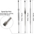 Geengle 3 Pcs Ear Pick Earwax Removal Kit, Ear Wax Remover Tool Set with Cleaning Brush and Storage Box