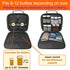 Pack 2 of - Medium Travel Pill Bottle Organizer, Slim Medicine Bag, Carrier for Medications and Medical Supplies