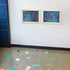 ODOXIA Sequin Wall Panel for Kids | Interactive Sensory Wall Panel & Flip Fabric Board | Reversible Sequin Sensory Wall