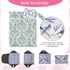 PHOGARY 7 Pack Set 1 33cm Reusable Menstrual Pads Large Sanitary Pads for Heavy Flow with Wet Bag, Washable Overnight