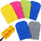 Zubebe 6 Pcs Duster Refill Fleece, Reusable Duster Pads for Cleaning Ceiling Fan Hardwoods Window Kitchen