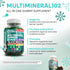 Gummies Gummy Sea Moss | Clinically Tested - Black Seed Oil Ashwagandha Elderberry Burdock Root Chlorella Manuka Honey