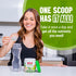 JUCE Organic Green Superfood Powder, 77 Superfoods Plus Prebiotic Probiotic Blend, Harvest Apple Flavor - 20 Servings